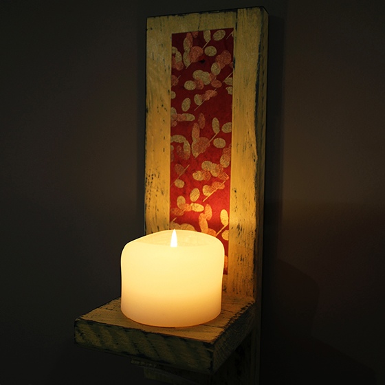 Candle sconce